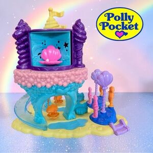 Polly Pocket Rainbow Funland Mermaid Cove Ride Playset Only Mattel 2020